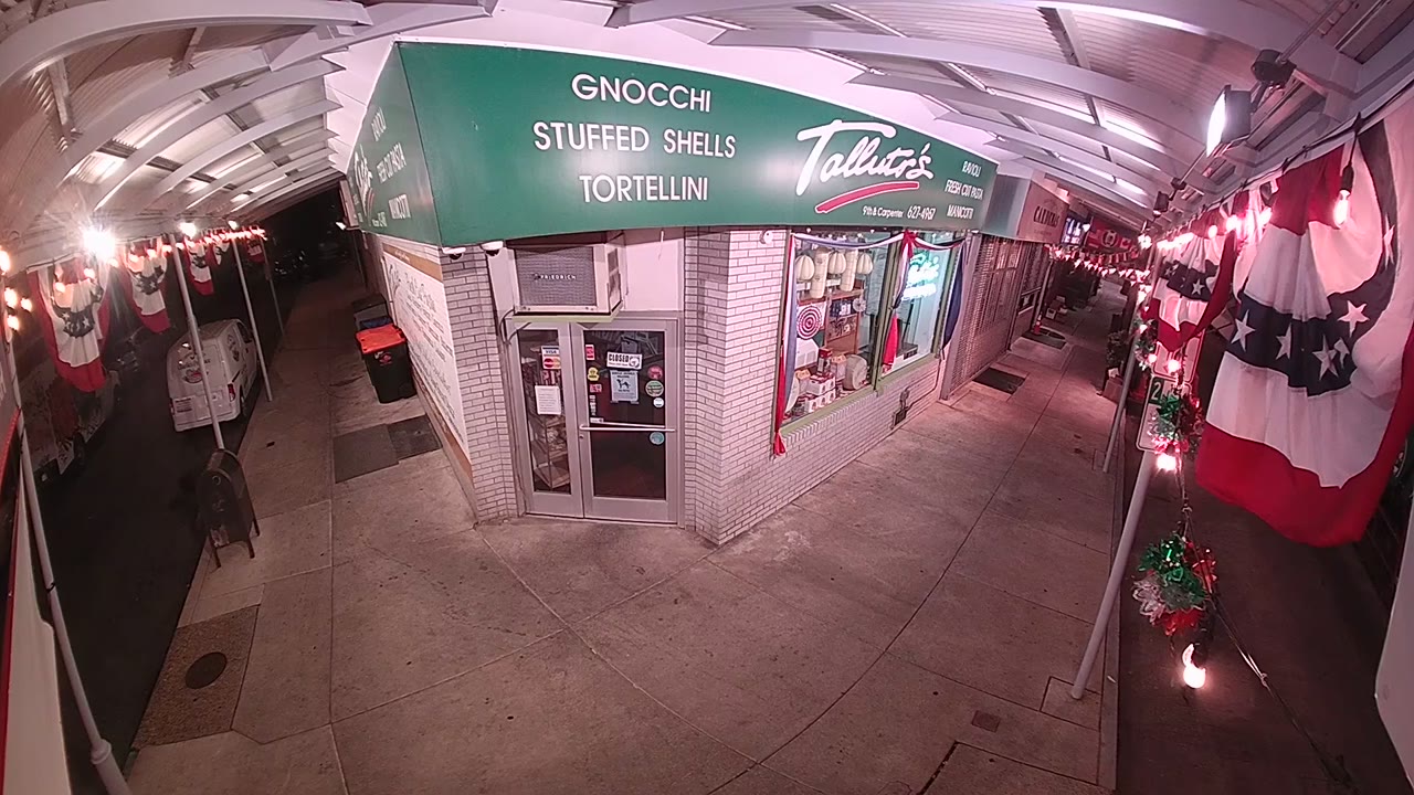 Italian Market Talluto's – 9th & Carpenter, Philadelphia — Philadelphia, PA live camera thumbnail