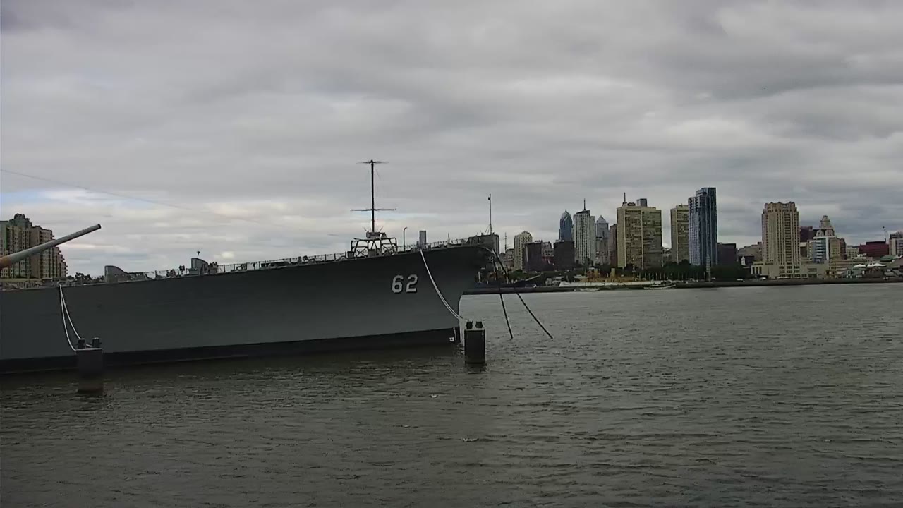 Battleship New Jersey Auto Pan Cam — Camden, NJ live camera thumbnail
