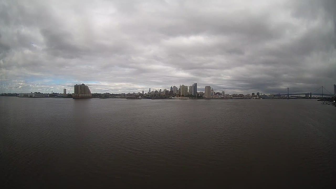 Battleship New Jersey – Delaware River & Philadelphia Skyline — Camden, NJ live camera thumbnail