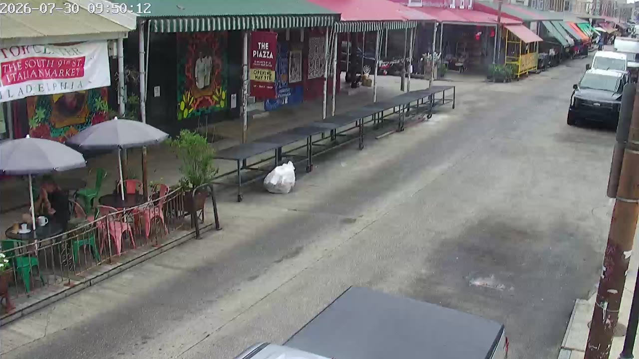 9th & Carpenter, Philadelphia — Looking South on 9th Street — Philadelphia, PA live camera thumbnail