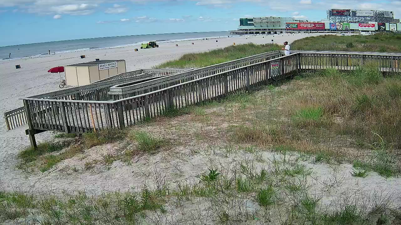 ACBP South PTZ Cam Looking Southwest — Atlantic City, NJ live camera thumbnail