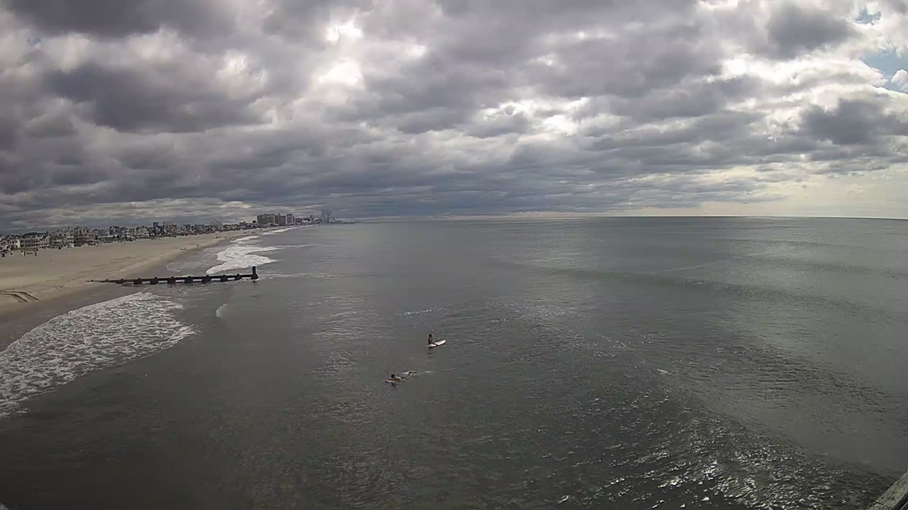 Margate Fishing Pier Looking North — Margate, NJ live camera thumbnail