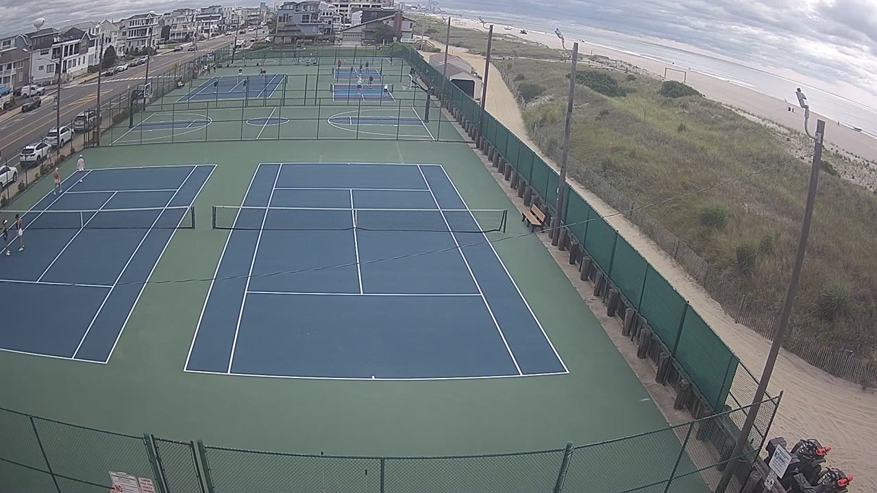 Longport Beach Tennis Courts — Longport, NJ live camera thumbnail