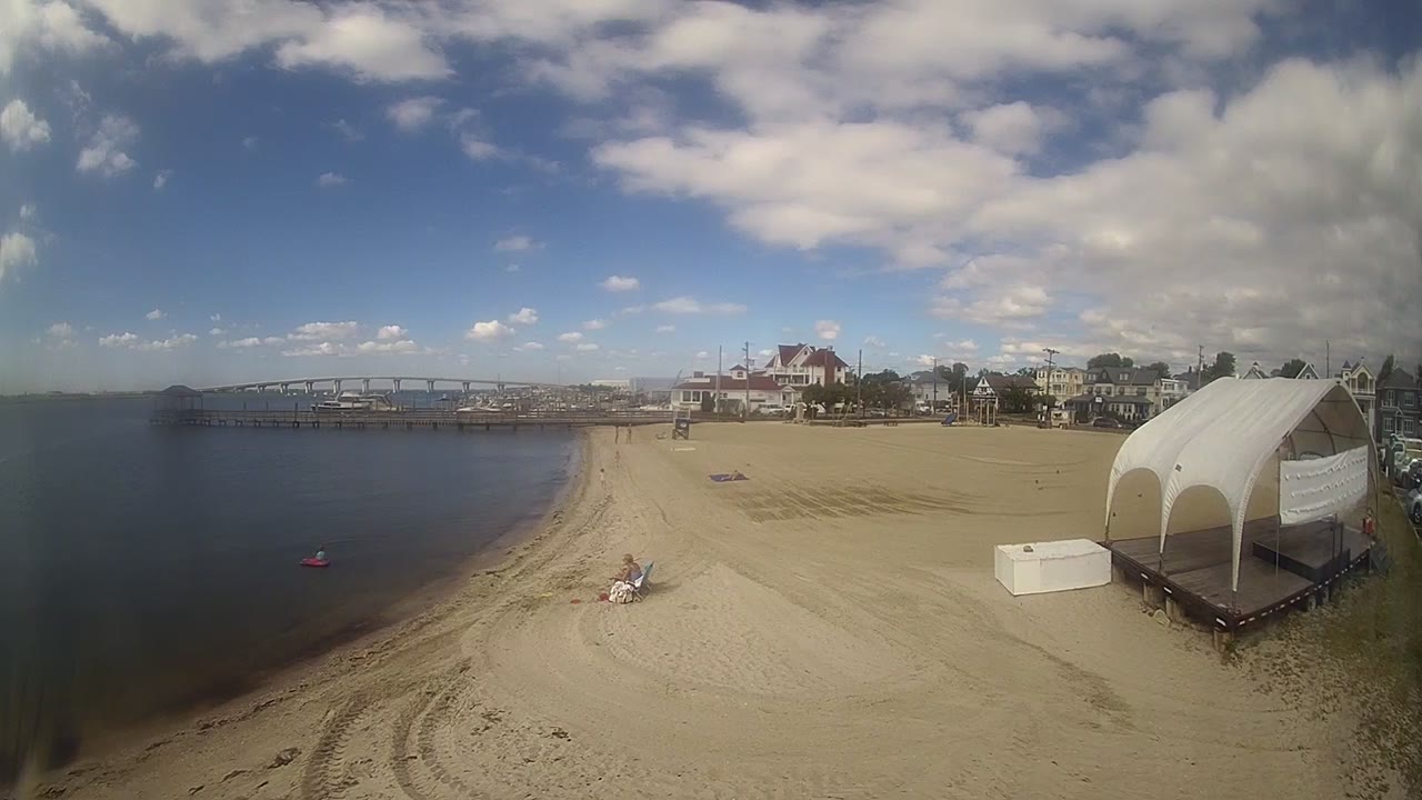 Higbee Beach Panoramic Camera Looking South — Somers Point, NJ live camera thumbnail