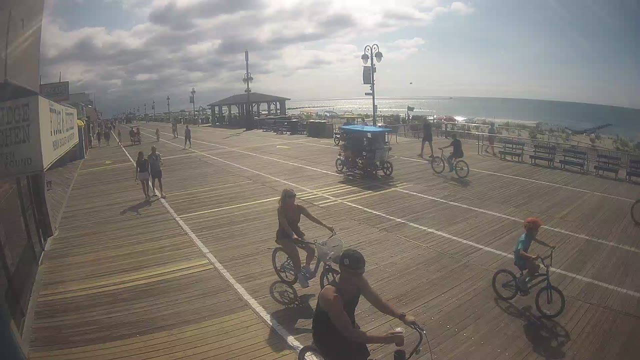 Hollywood Arcade Boardwalk North – Ocean City, NJ — Ocean City, NJ live camera thumbnail