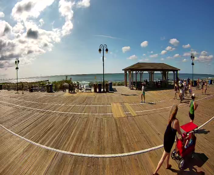 9th and Boardwalk, Ocean City — Ocean City, NJ live camera thumbnail