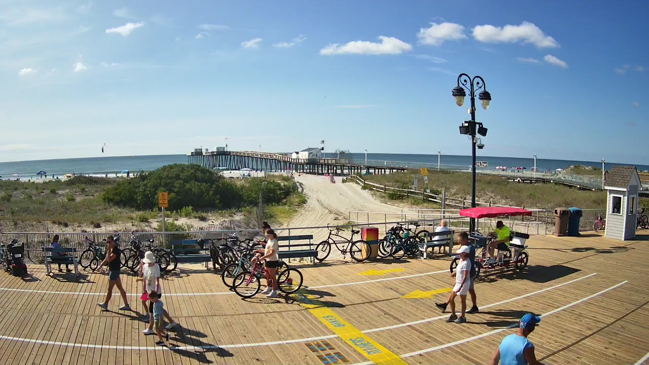 Ocean City Fishing Club - Boardwalk — Ocean City, NJ live camera thumbnail
