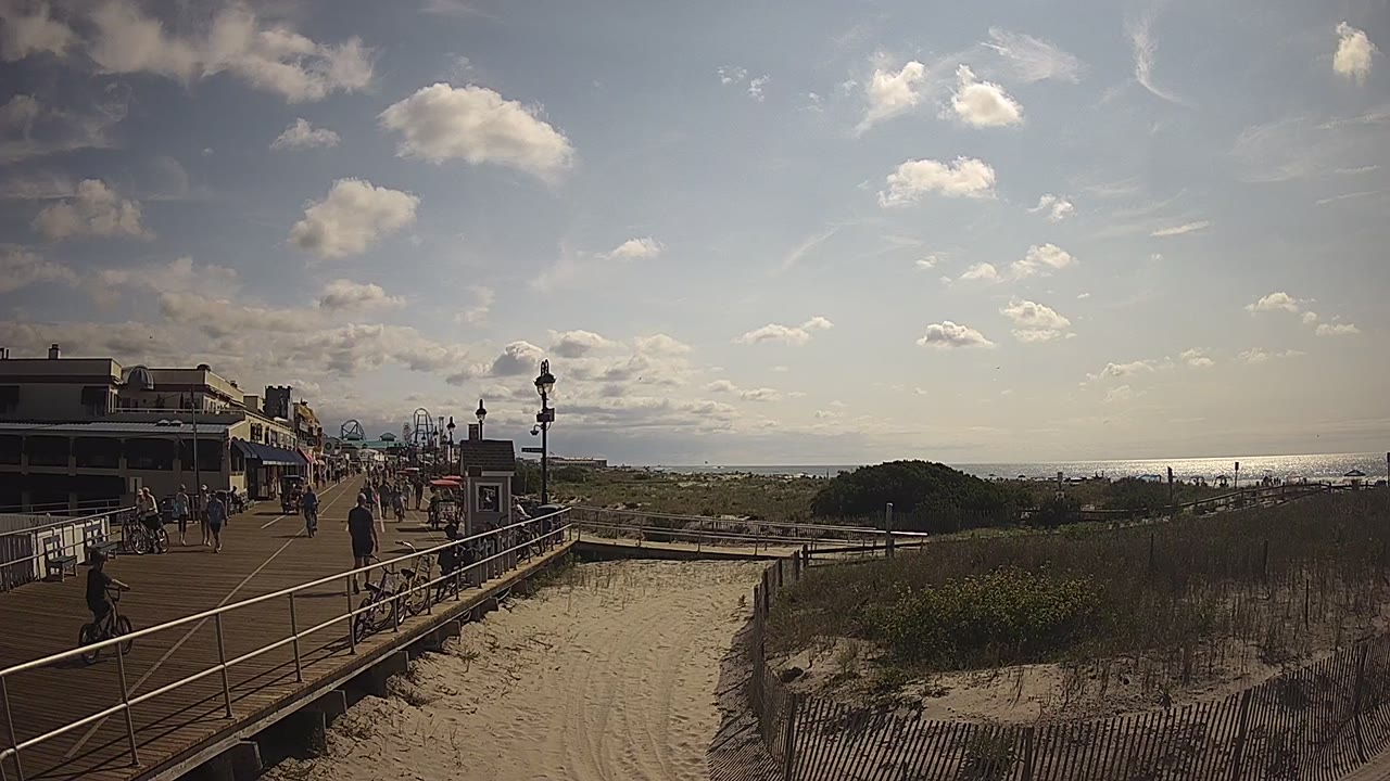 Ocean City Fishing Club – 14th Street Boardwalk — Ocean City, NJ live camera thumbnail