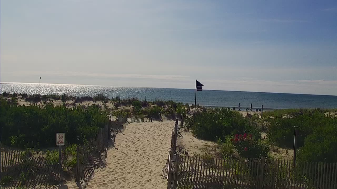 56th Street Beach Auto Pan Cam – Ocean City, NJ — Ocean City, NJ live camera thumbnail