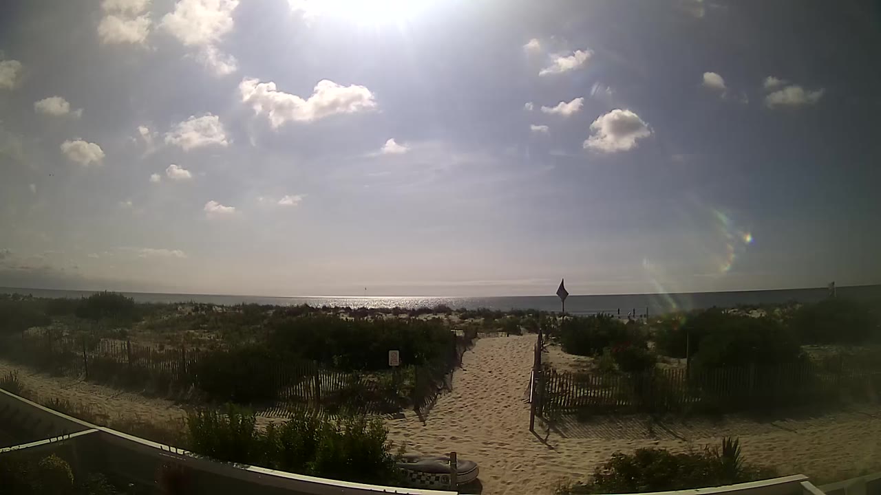 56th Street Beach Looking East — Ocean City, NJ live camera thumbnail