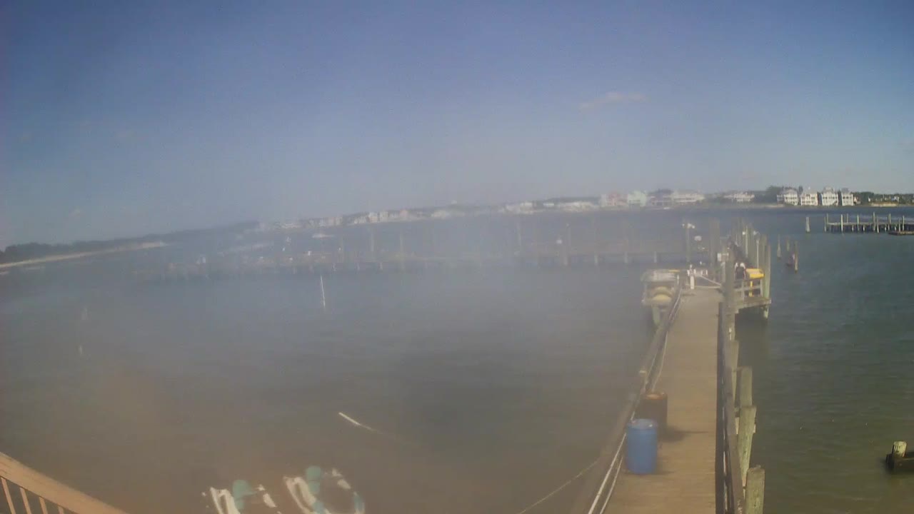 Oceanic Fishing Pier Wide Shot Looking West — Ocean City, MD live camera thumbnail