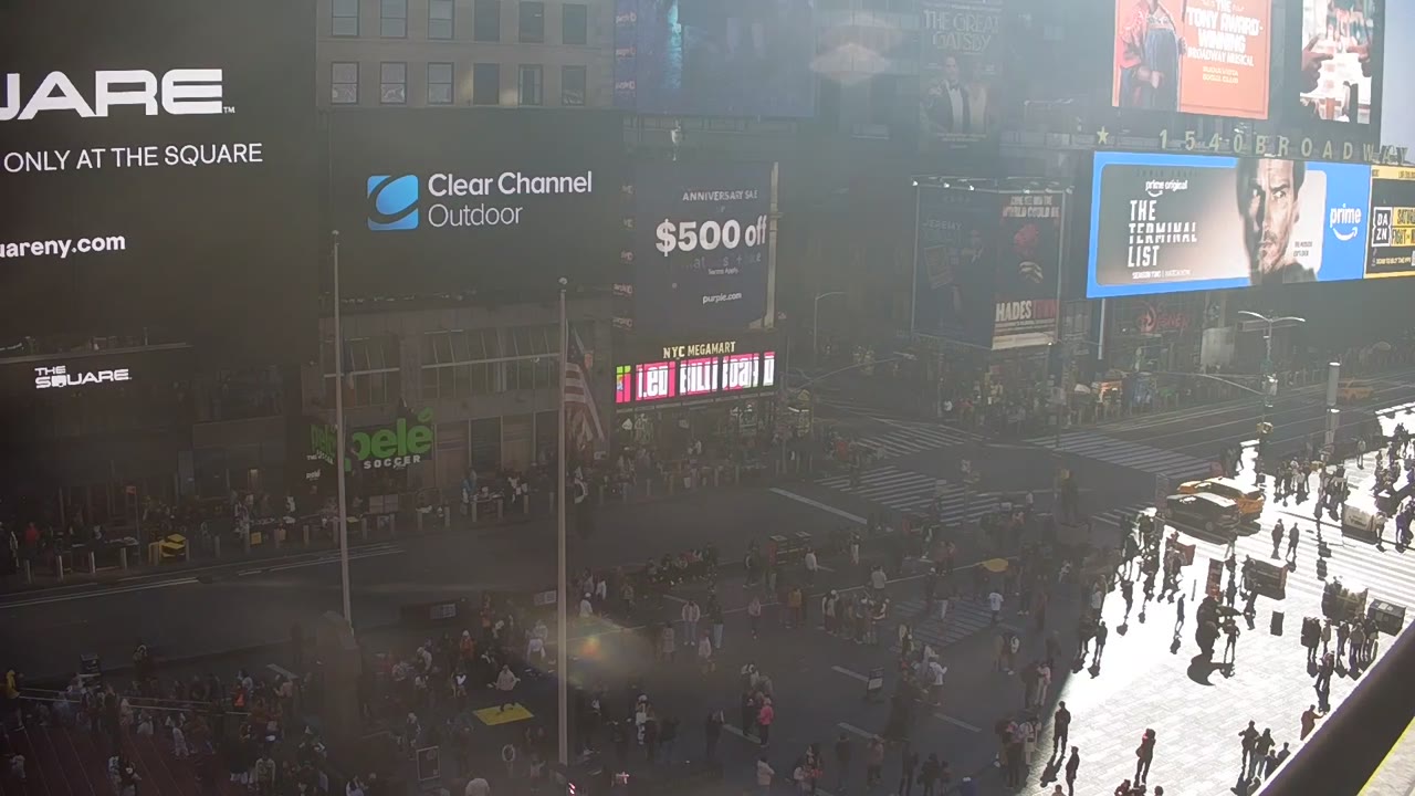 Times Square, New York City Live Camera — New York City, NY live camera thumbnail